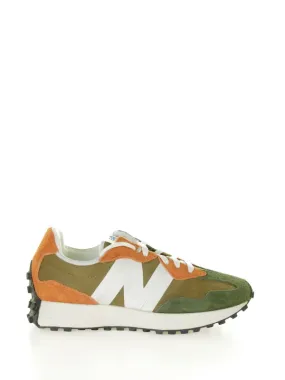 327 vintage green orange sneaker