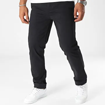 A3131 Pantaloni chino slim neri