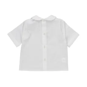 Blusa Bianca Neonata Bimba