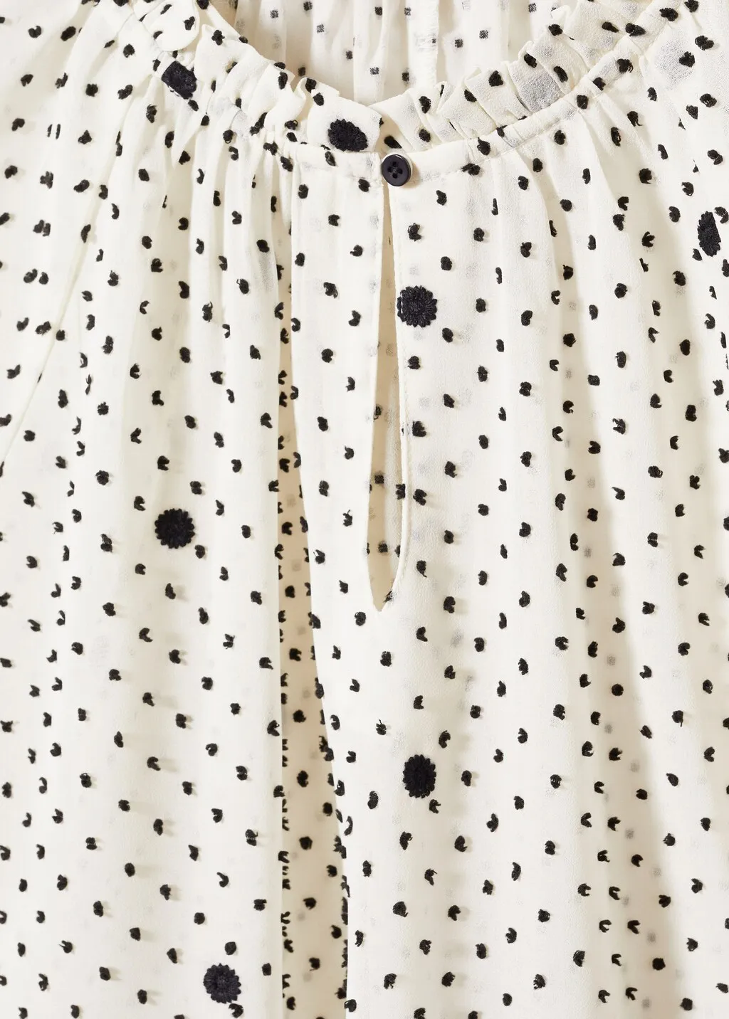 Blusa pois ricami