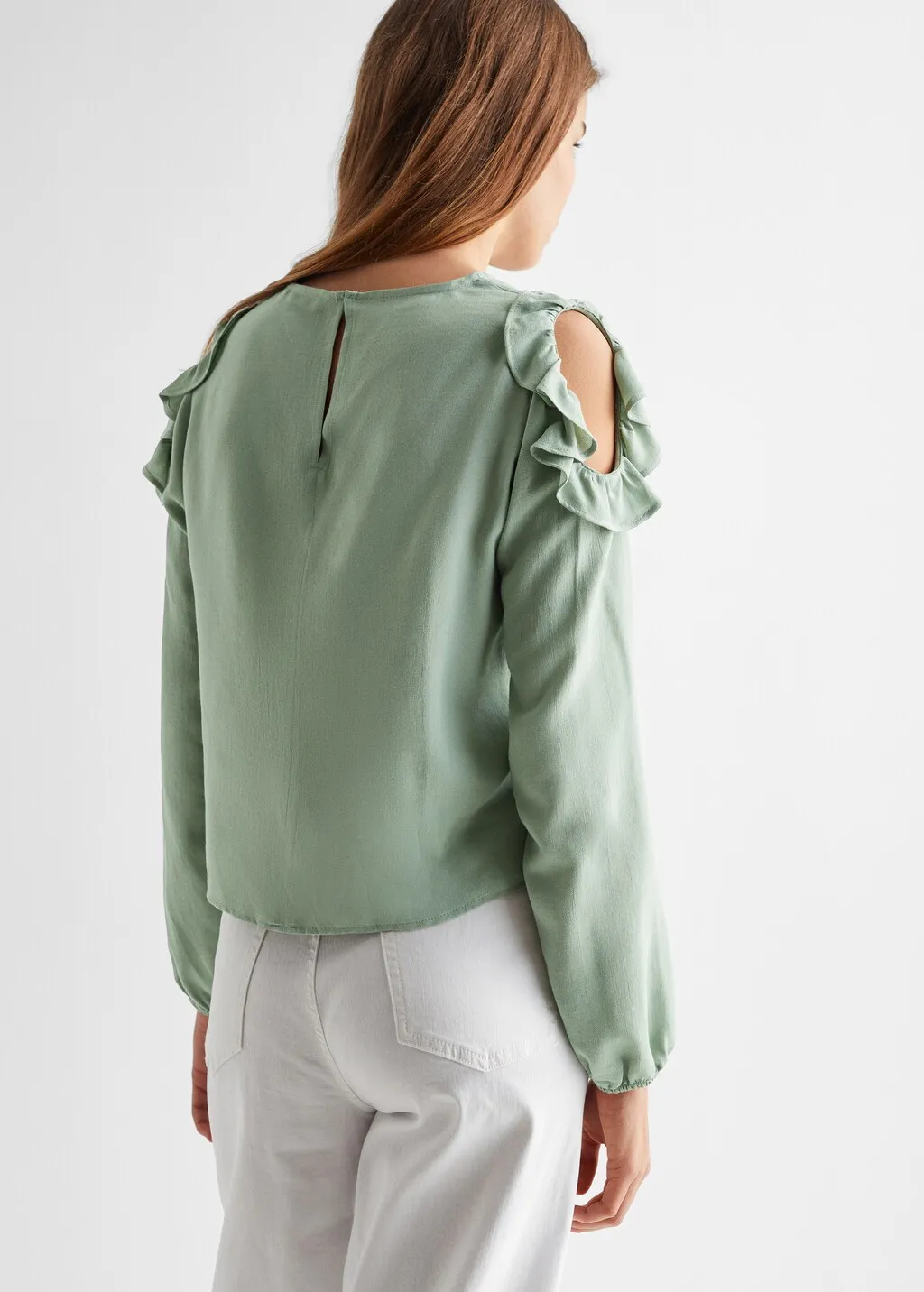 Blusa volants