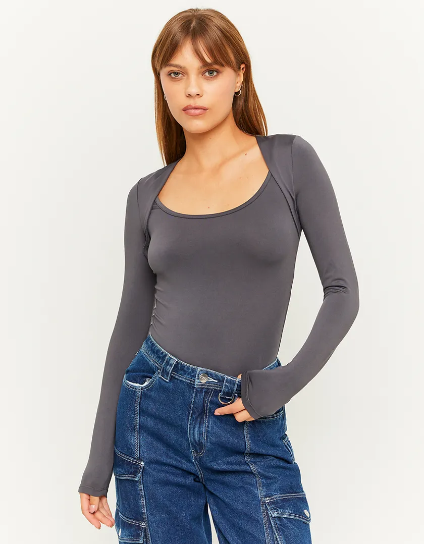 Body Bolero Grigio  