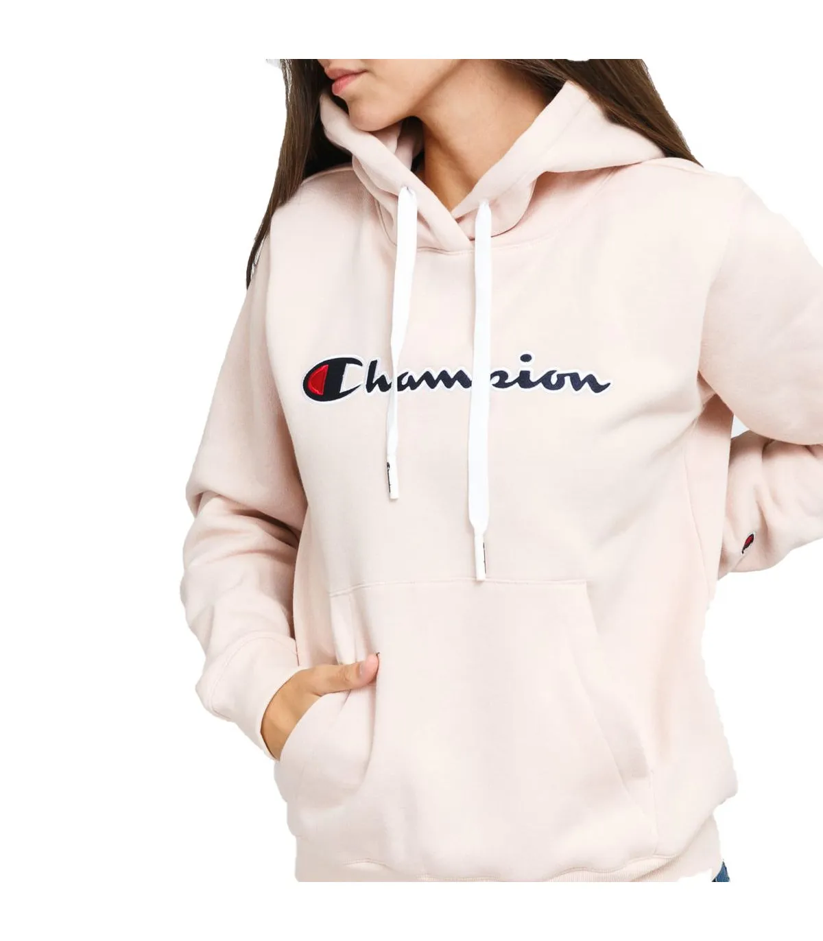 Champion Donna Felpa Con Cappuccio
