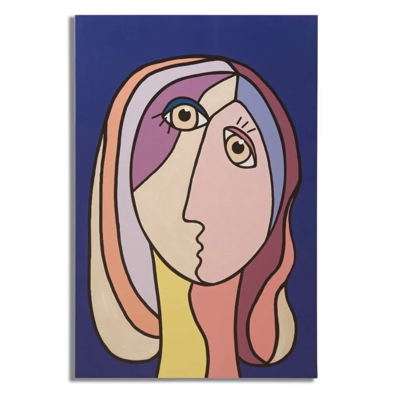Charme 1921 Spampa Dipinta Double Faces Large -b- cm 80x3x120