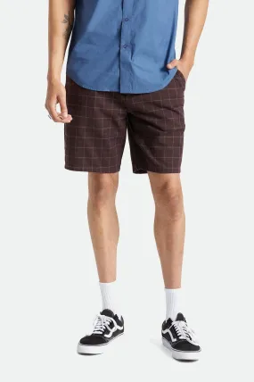 CHOICE CHINO SHORT - FUDGE