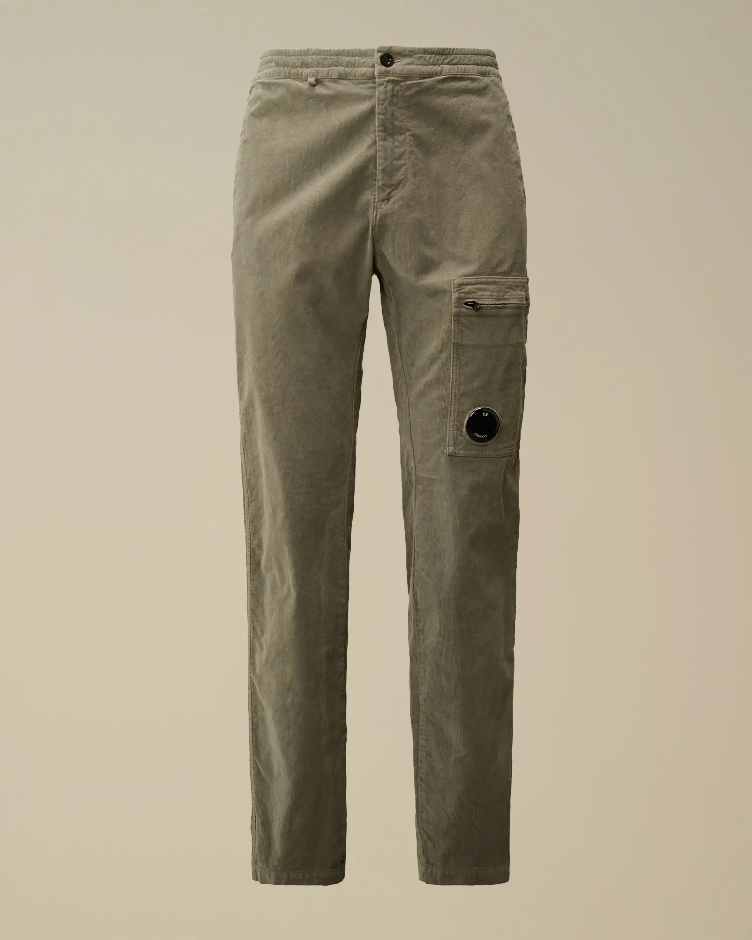 Corduroy Lens Cargo Pants