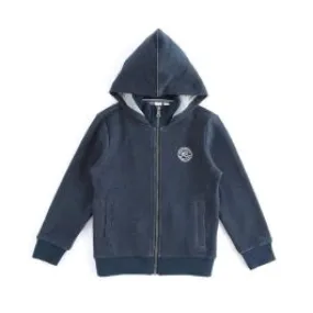 felpa aperta con cappuccio 4k737 bambino ido 