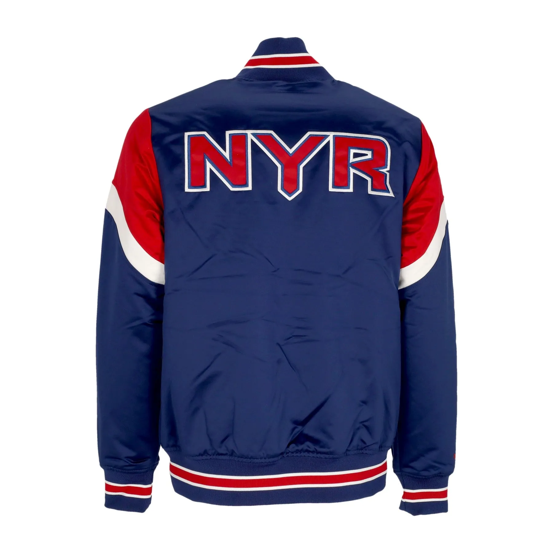 Giubbotto Bomber Uomo Nhl Heavyweight Satin Jacket Neyran Original Team Colors