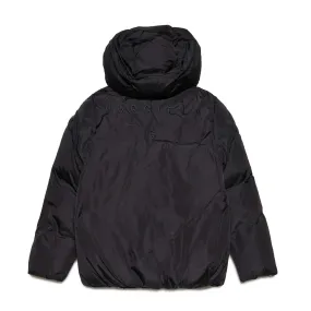 Giubbotto Unisex Mm6 Nero Con Cappuccio