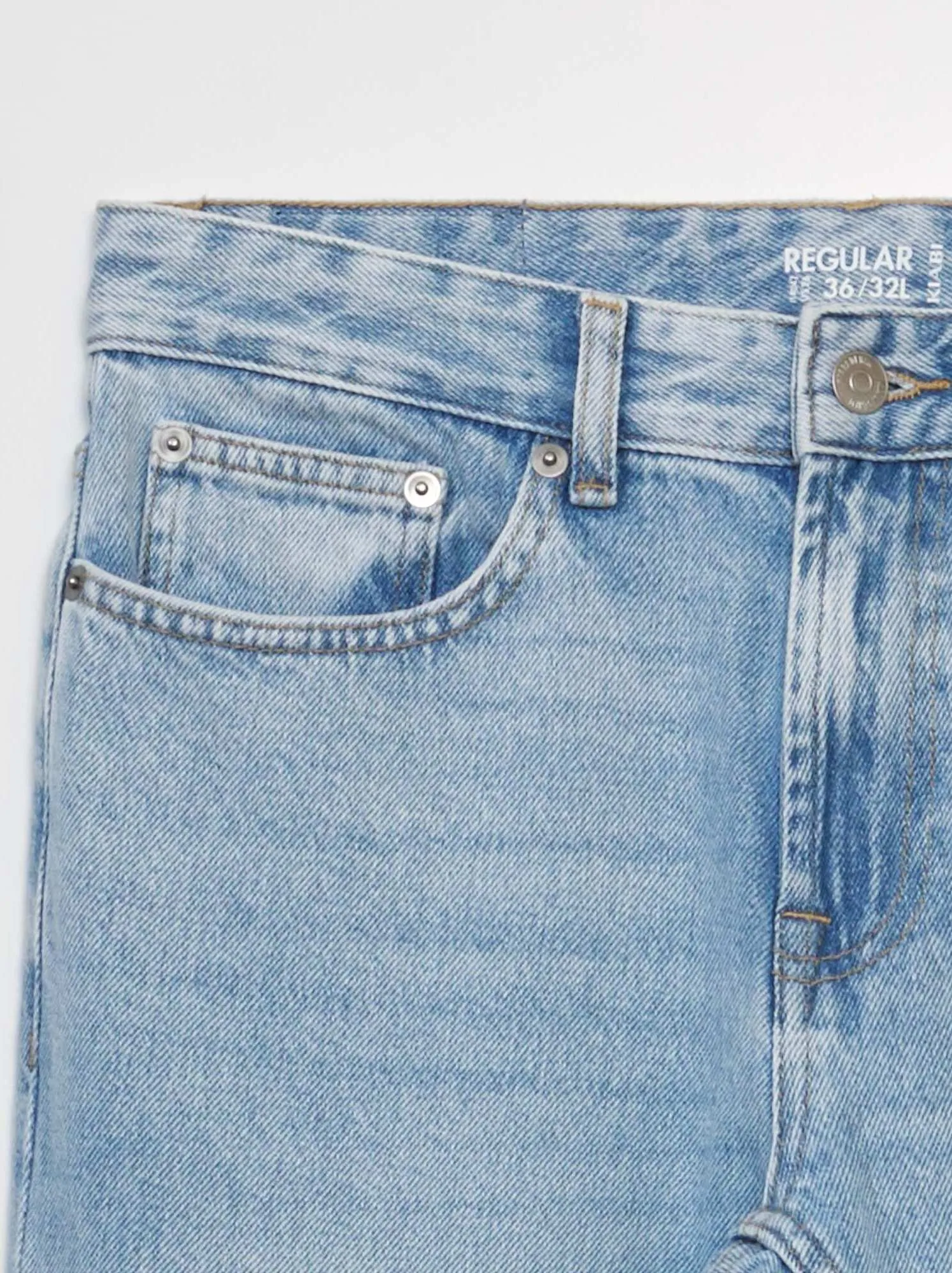 Jeans dritti - L32 - BLU