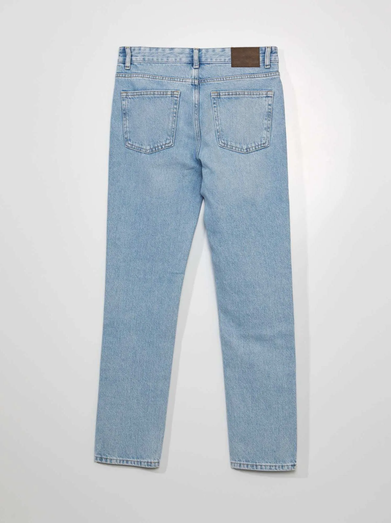 Jeans dritti - L32 - BLU