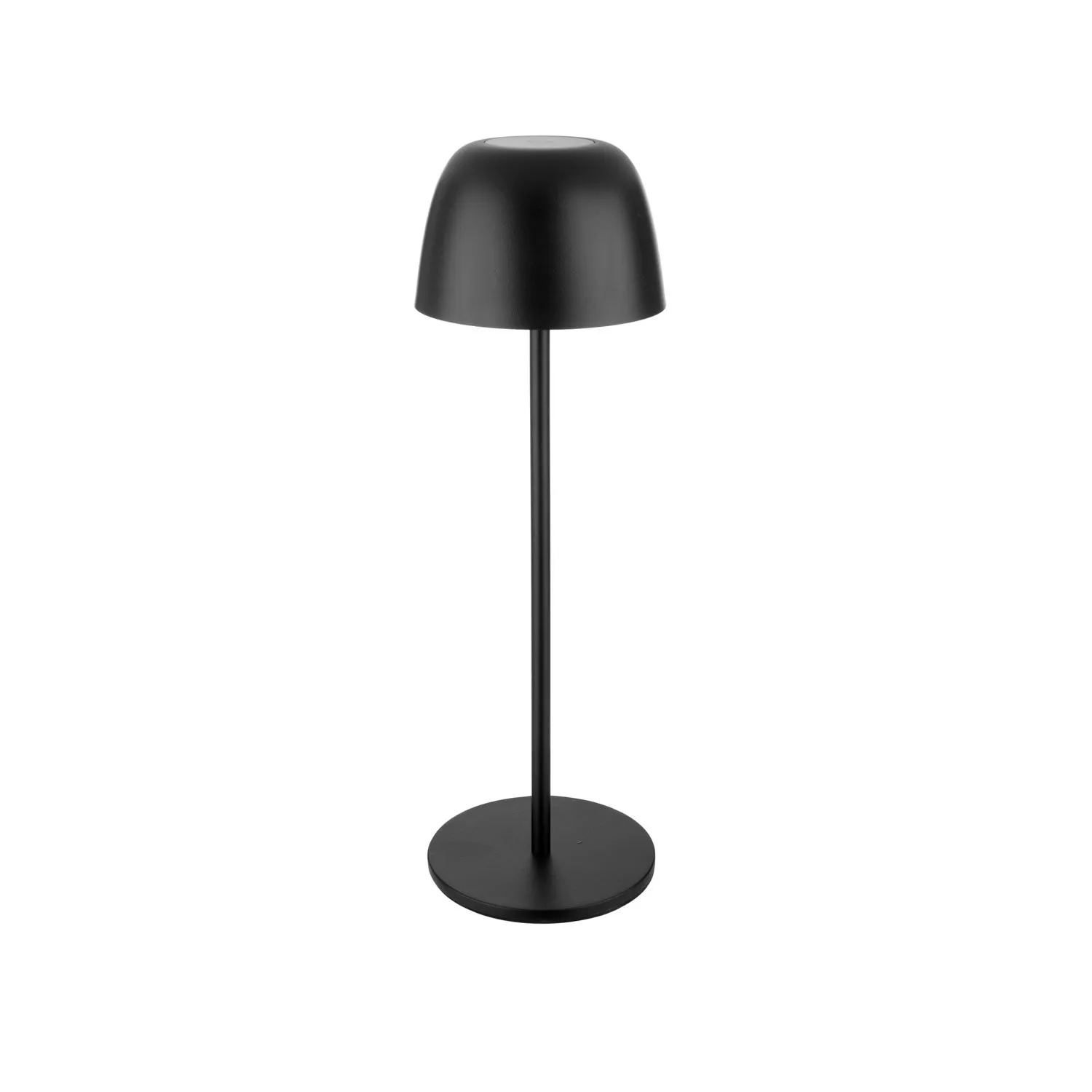 Lampada da tavolo touch ricaricabile - nera 