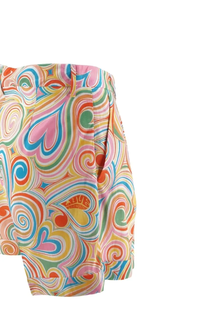 Love Moschino Patterned / Multicolor Shorts