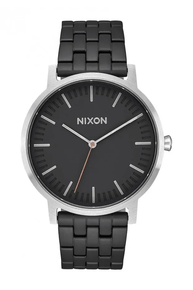 Nixon Porter , 40 Mm All Black / White