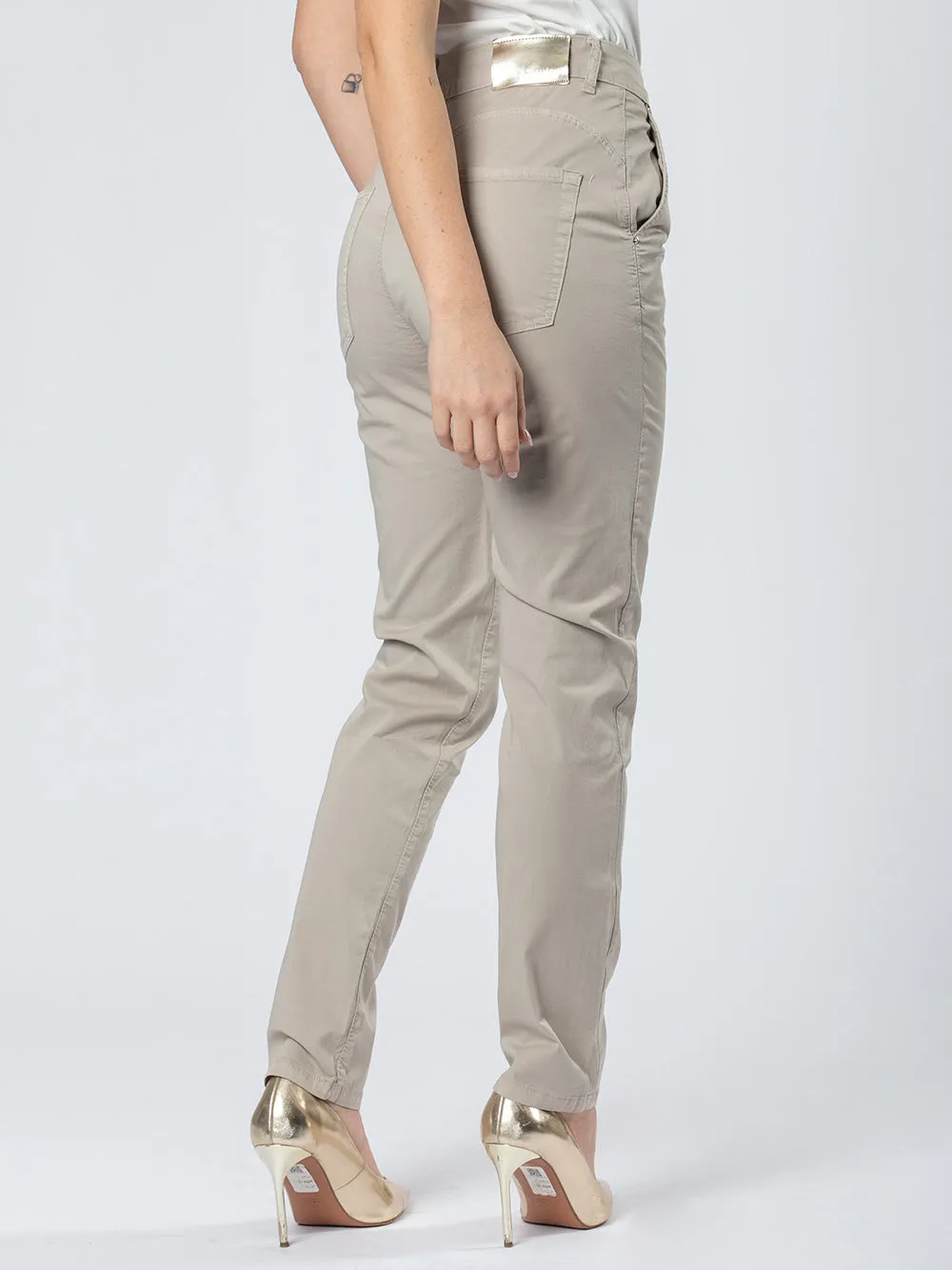 Pantalone chinos in cotone stretch