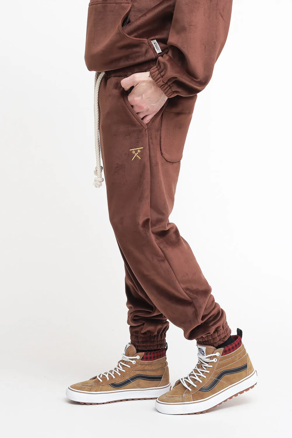 Pantalone Ciniglia - Moro