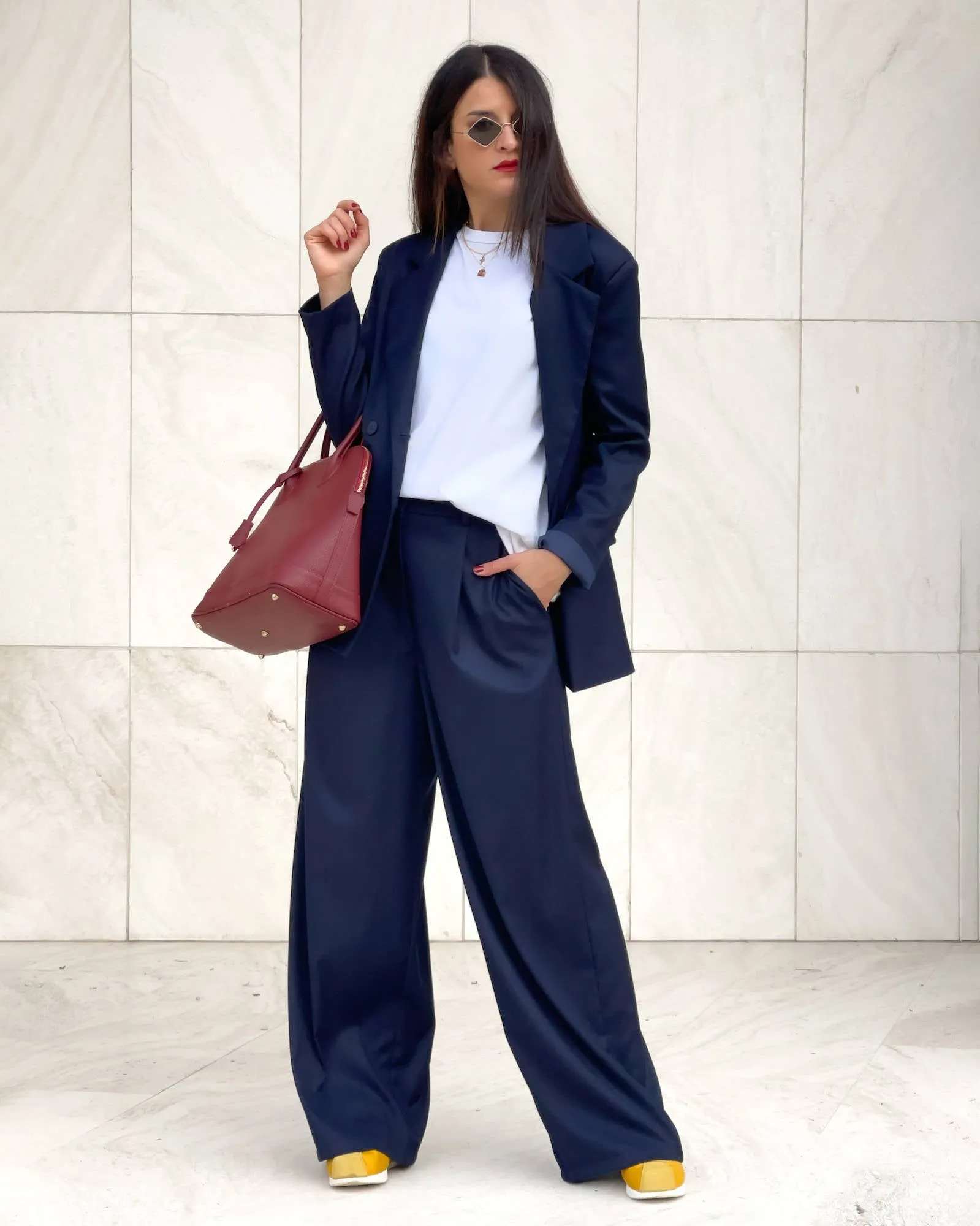 PANTALONE FLORENCE BLU