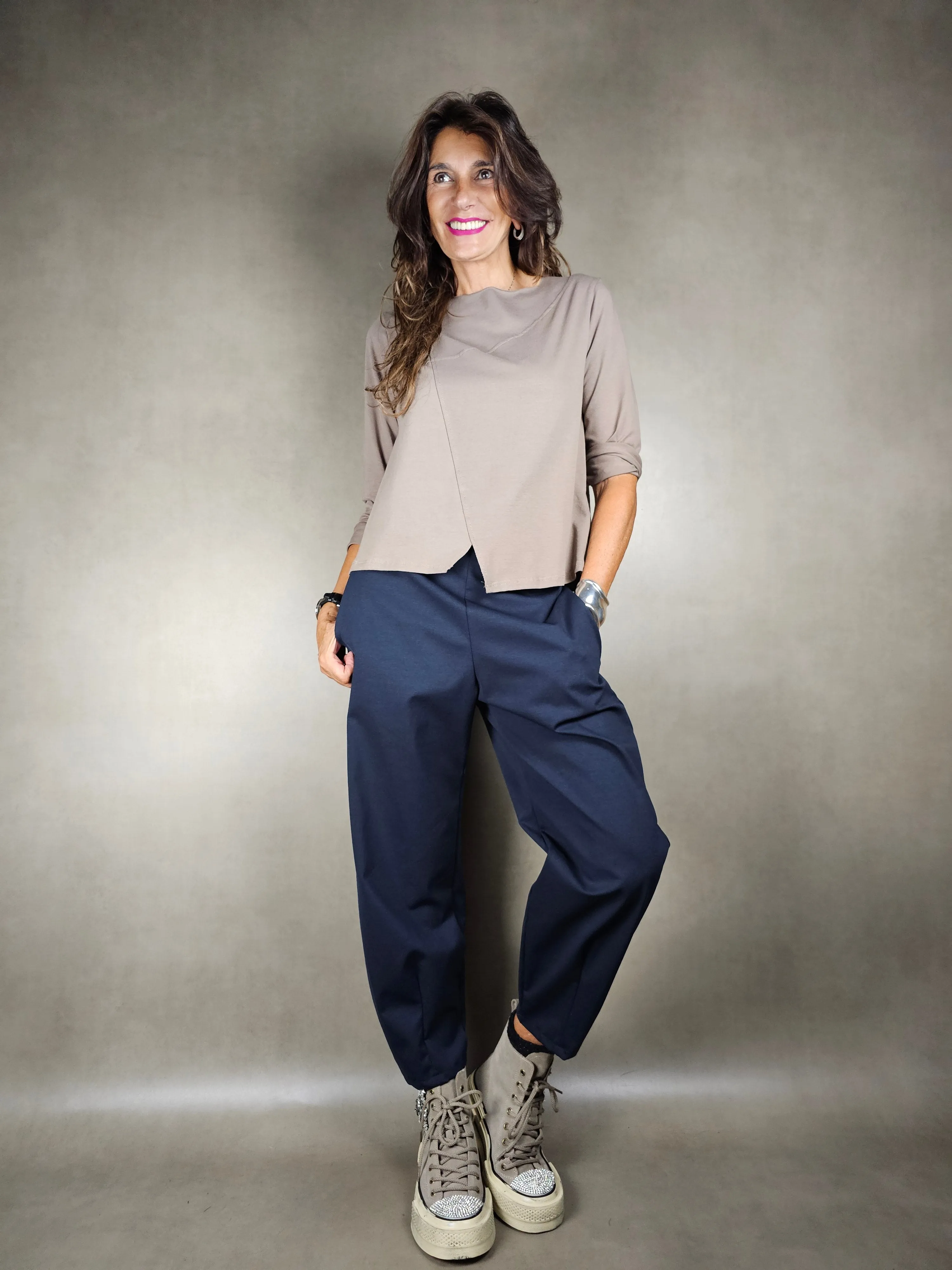 pantalone imbuto liscio dav 62co30pa8ea