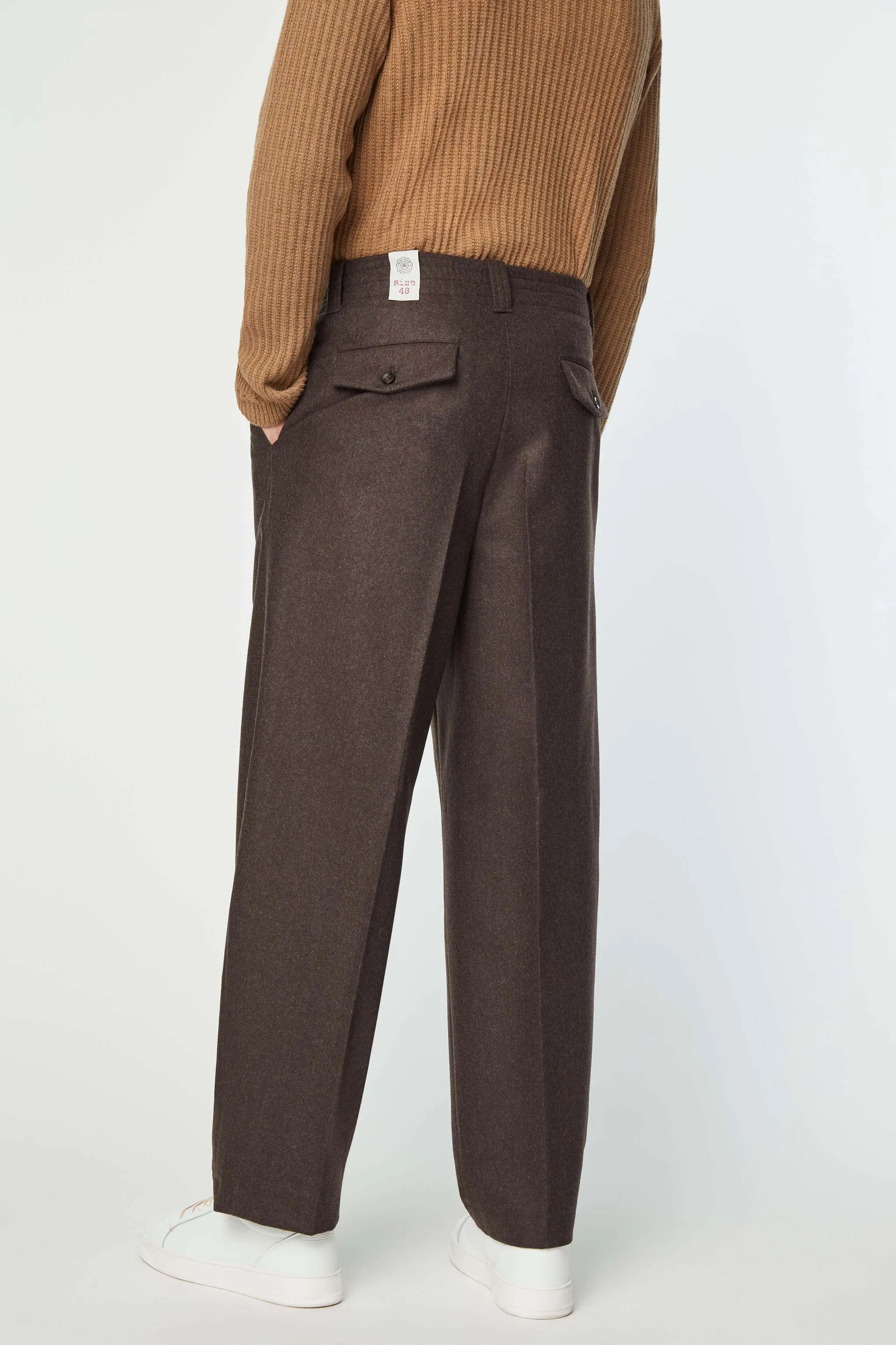 Pantalone MARK non trattato marrone