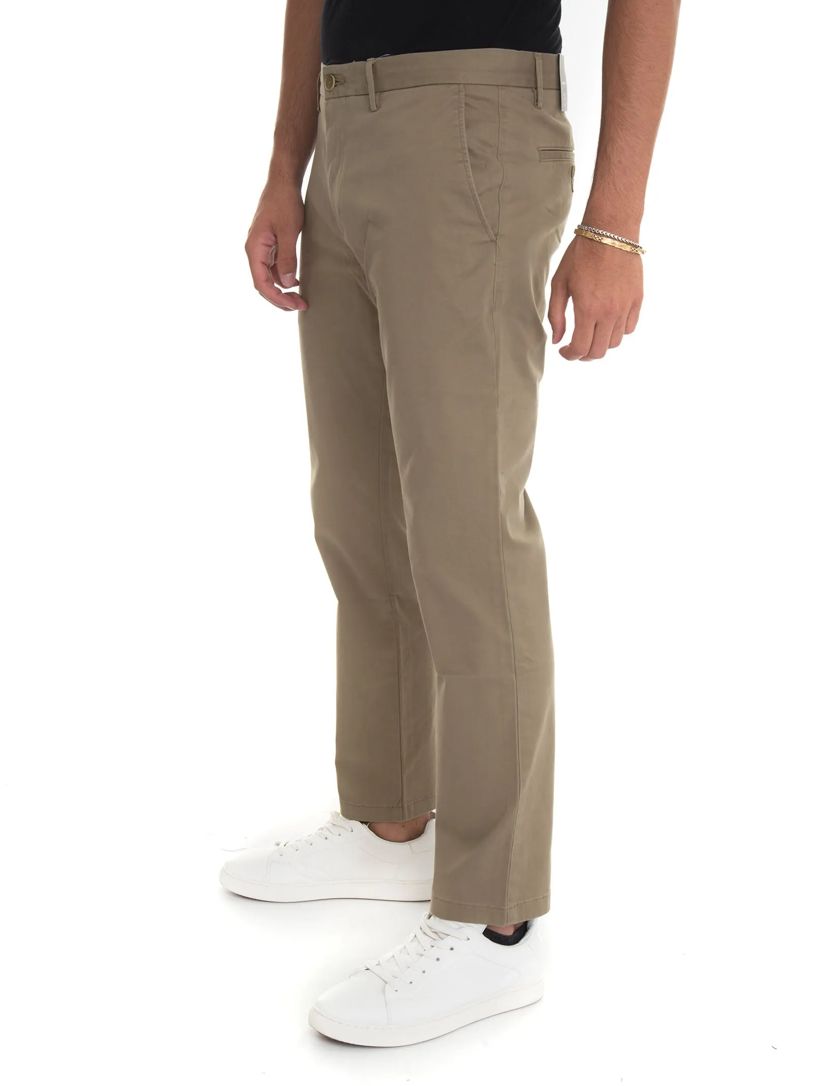 Pantalone modello chino Beige Tommy Hilfiger Uomo