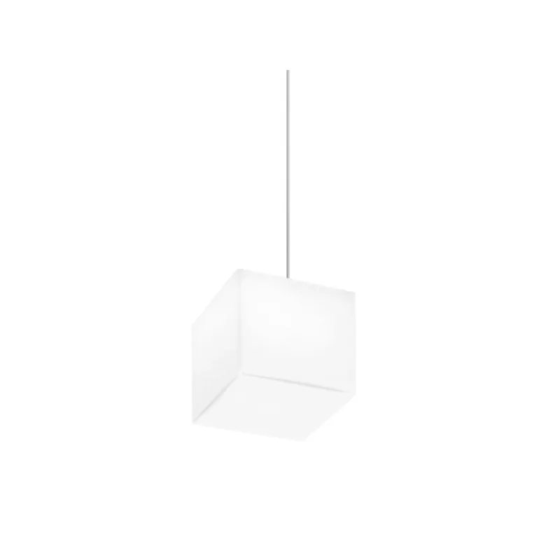 Panzeri luce Kubik - lampada a sospensione in vetro soffiato - 11x11 cm