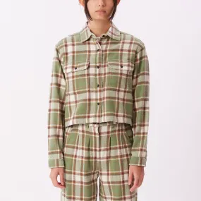 PIA FLANNEL SHIRT LS - LODEN FROST MULTI