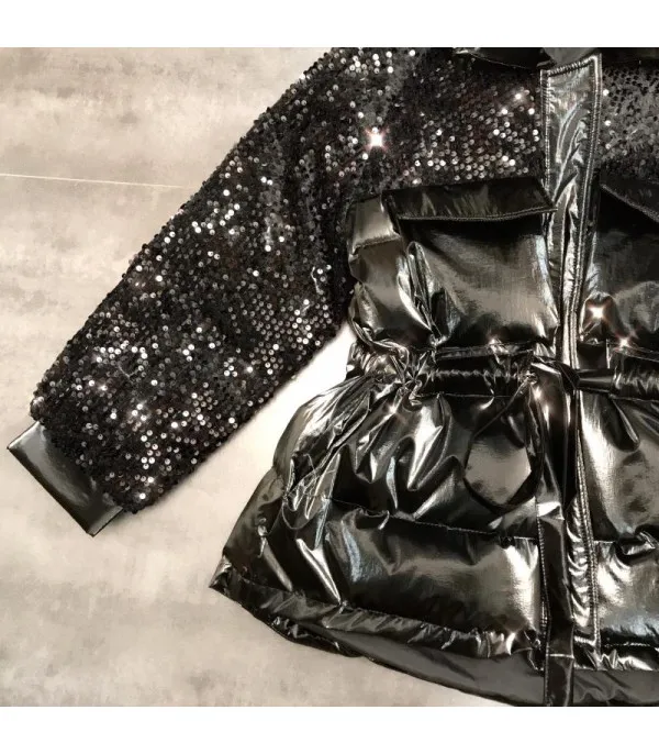 Piumino sequin Teresa