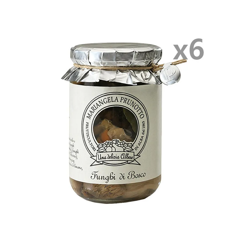 Prunotto n. 6 pz misto funghi di bosco 300 gr
