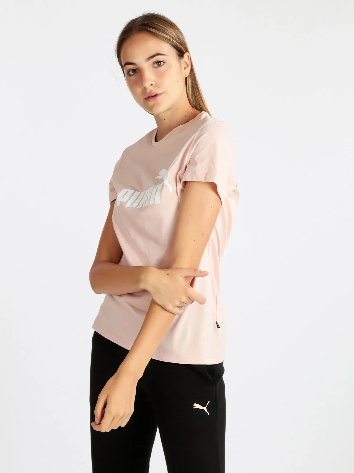 Puma ESS LOGO TEE  T-shirt à manches courtes pour femme