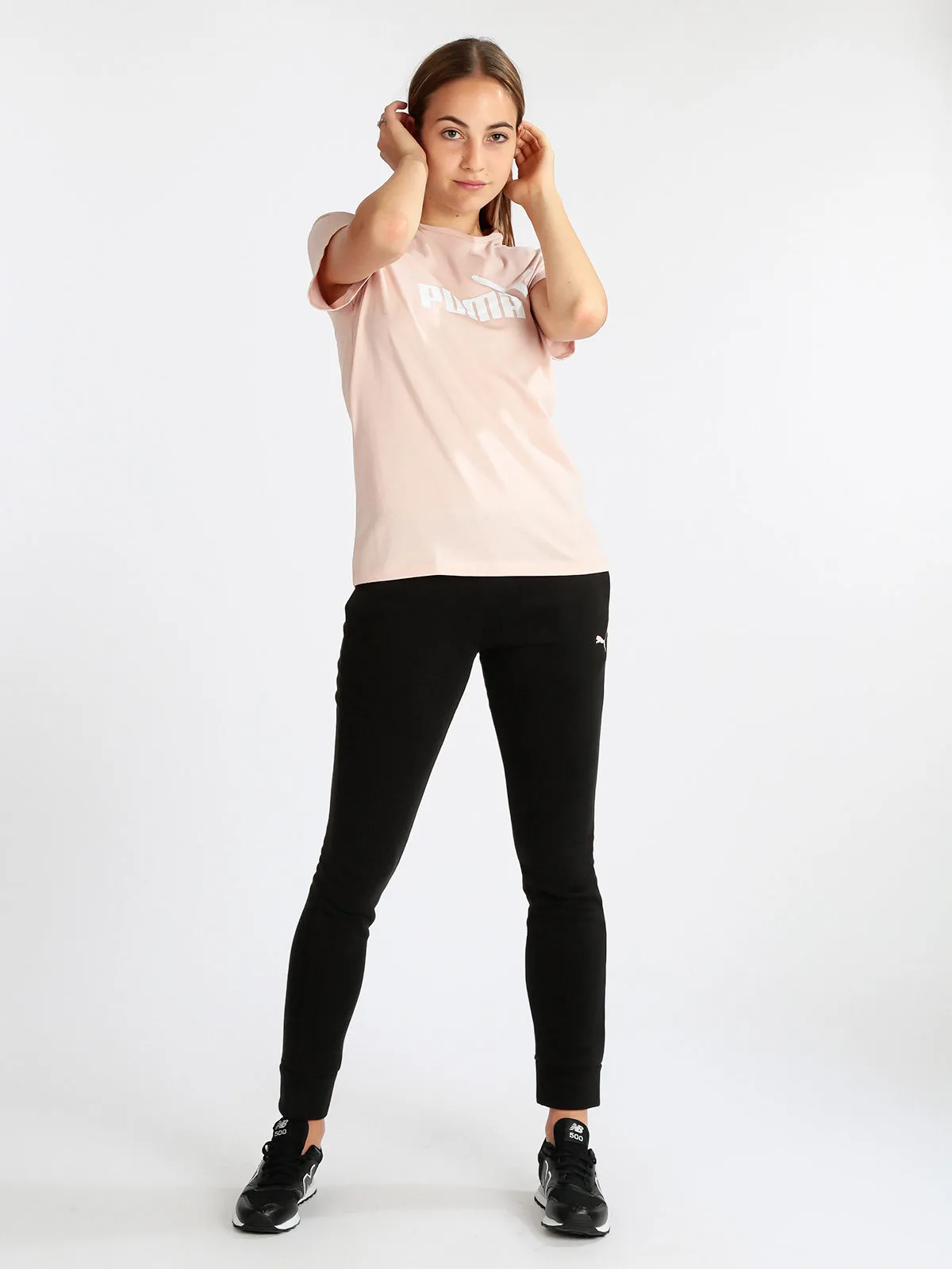 Puma ESS LOGO TEE  T-shirt à manches courtes pour femme