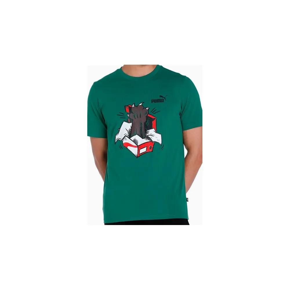 PUMA - GRAPHICS SNEAKER TEE - VINE - UOMO - 674478 - 37