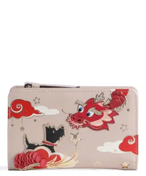  Radley London Lunar New Year Portafoglio pelle rosa  