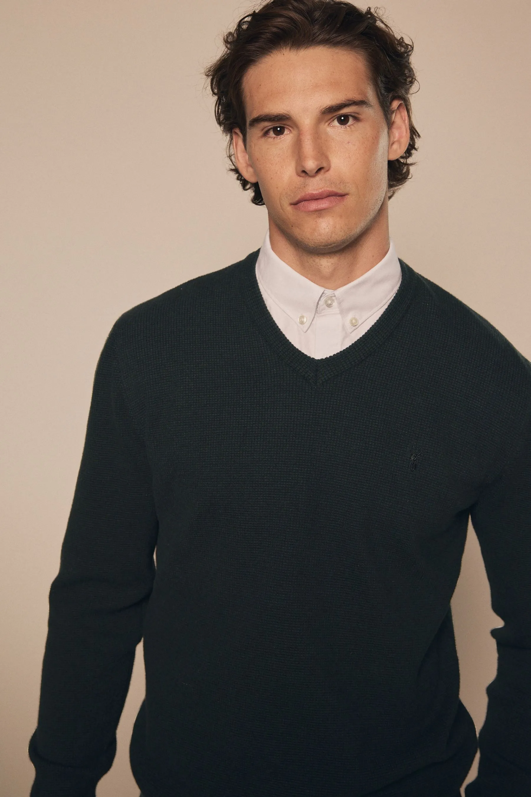 Regular Mock Shirt Jumper    