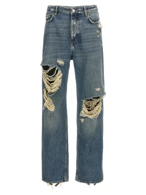 Ripped Jeans Blu