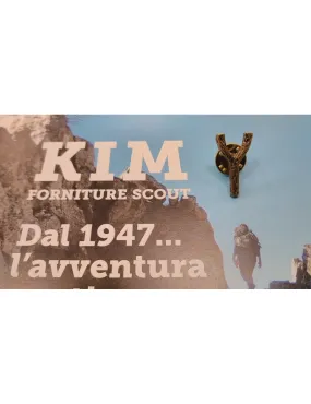 Spilla Bottone Scout R/S Forcola