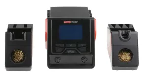 Stazione di saldatura digitale a due canali RS PRO, Dissaldatura / Saldatura, 200W, 2 uscite, 480°C, 230V