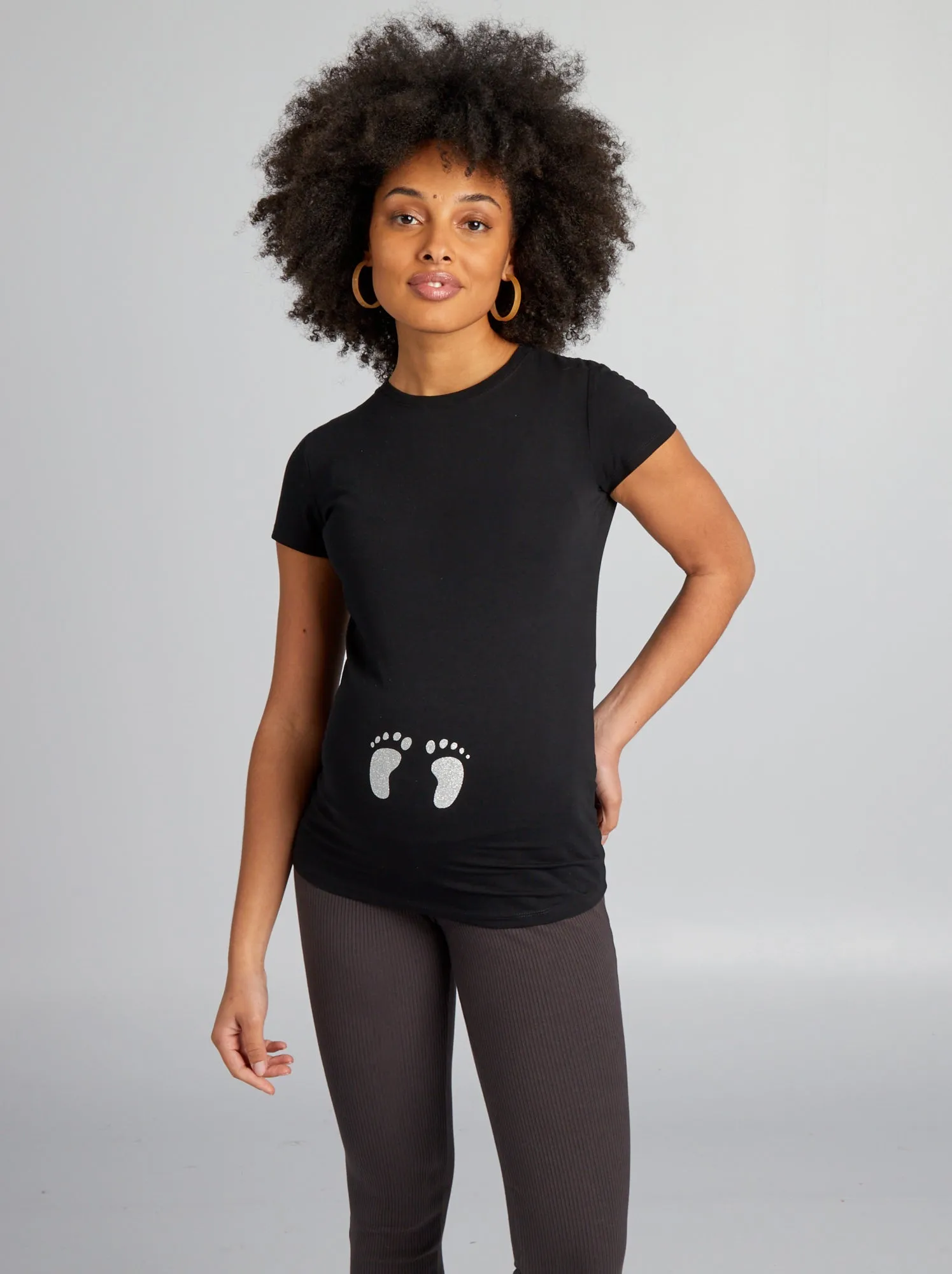 T-shirt premaman - nero