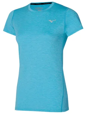 T-shirt running MIZUNO Donna J2GA7721 IMPULSE CORE Blue