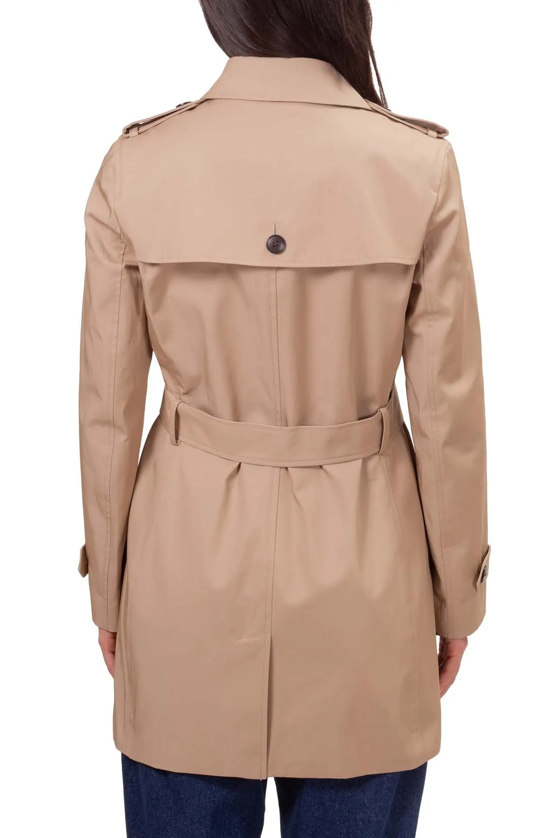 TOMMY HILFIGER Trench donna Heritage monopetto