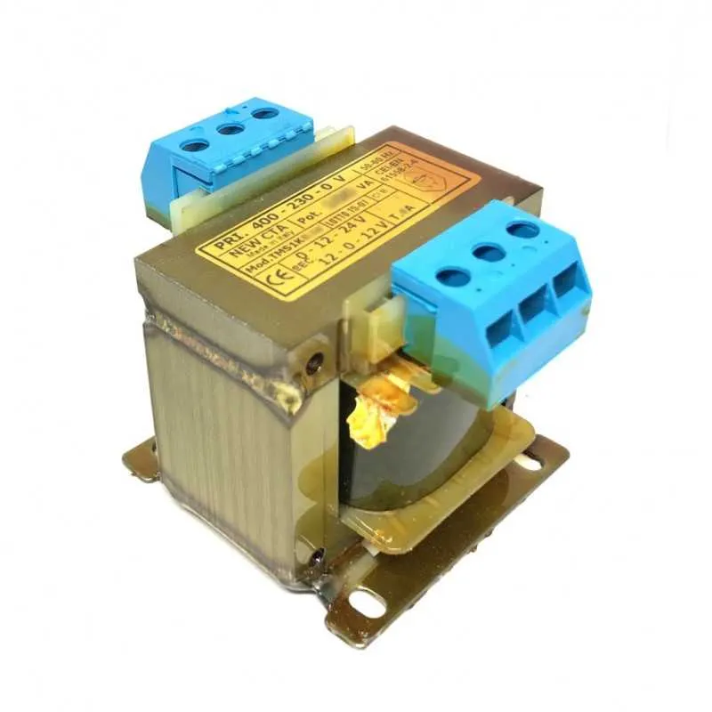 Trasformatore Monofase Di Sicurezza 50VA Ingresso 230/400V Uscita 24V - CTA TMS1K0,05 