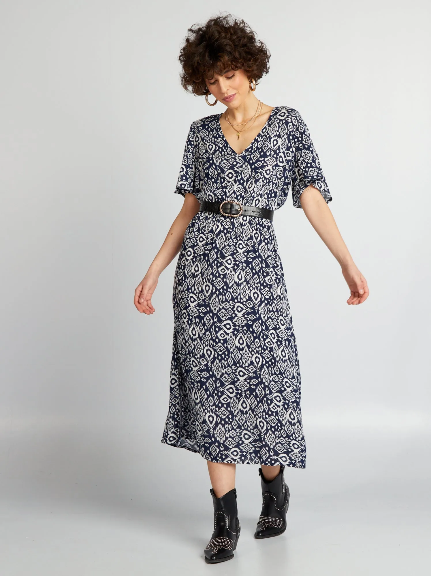 Vestito midi - BLU